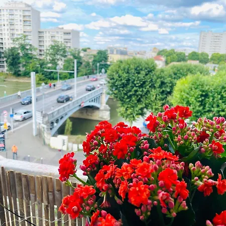 Le Friendly, Proche Paris Apartman Villeneuve-la-Garenne