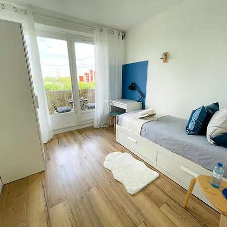 Apartment Le Friendly, Proche Paris Villeneuve-la-Garenne