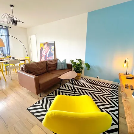 Le Friendly, Proche Paris Apartman Villeneuve-la-Garenne