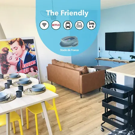 Apartment Le Friendly, Proche Paris
